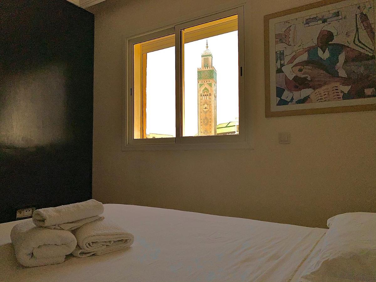 Sab 8 - Amazing View. 2 Bedrooms In Front Of The Mosque Hassan. Perfect Location Casablanca Exteriör bild